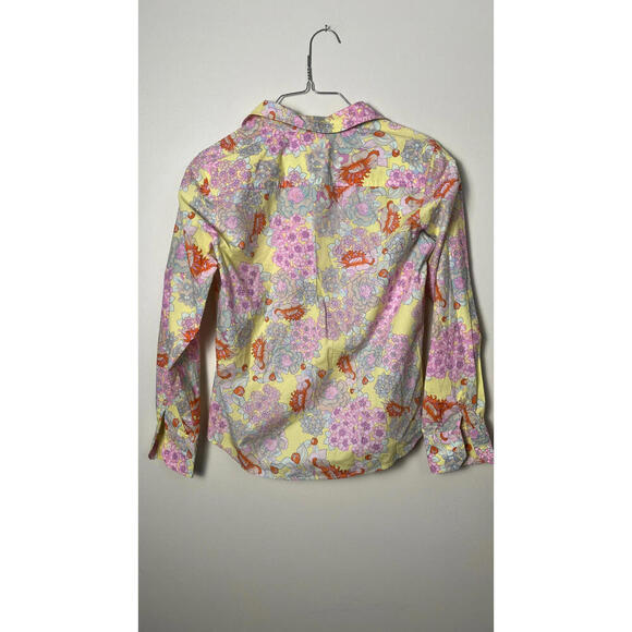 Bogner Women's floral Print Shirt Blouse Button- up blouse 6 36 - Picture 6 of 8